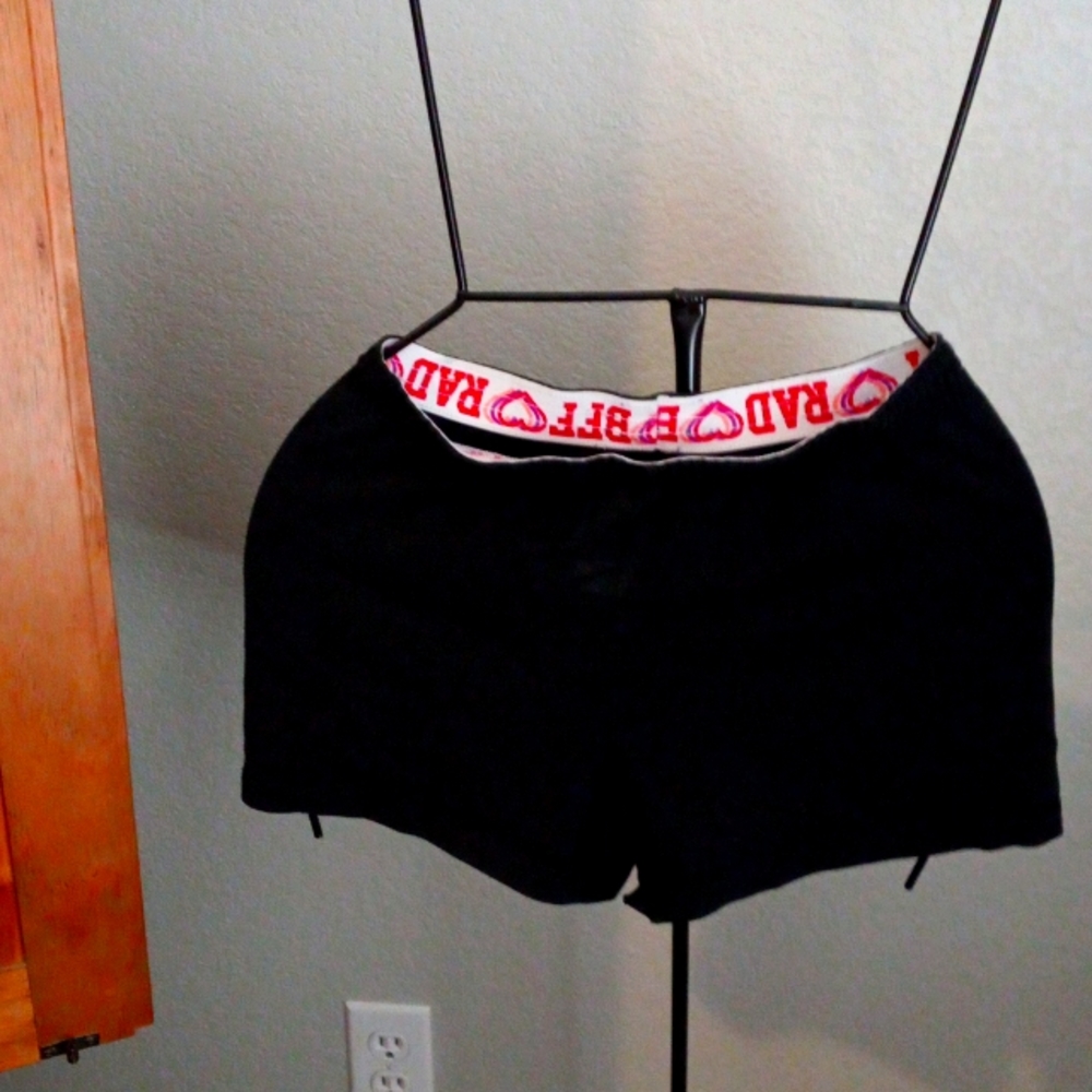 Black  cloth shorts